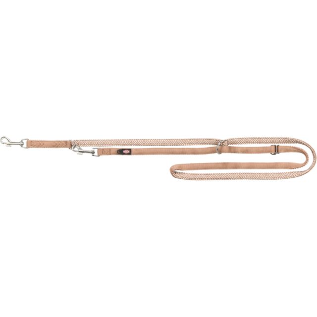 Povodac Premium podesivi  XS 2.00 M 10 mm boho krem boja