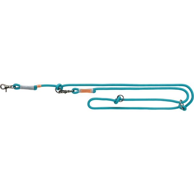 Povodac radni be nordic S M 2m/8mm petrol/sivi