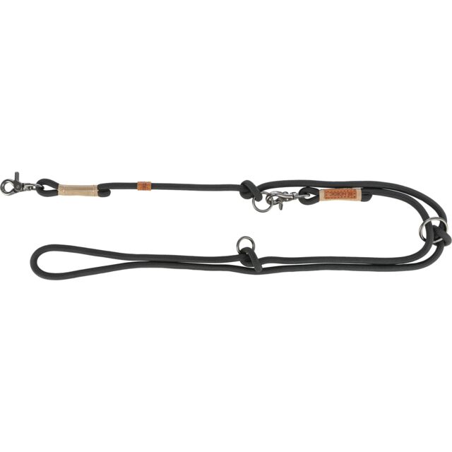 Povodac be nordic radni S M 2 00m/8mm crno/bež