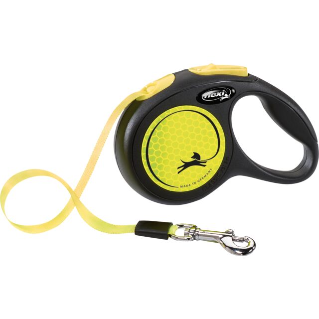Flexi neon S 5m neon žuti
