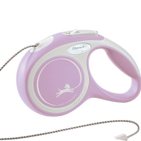 Povodac Flexi new comfort XS 3m pink