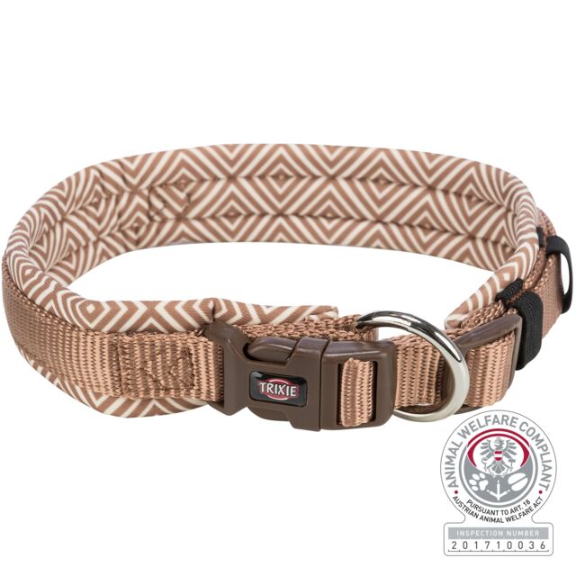 Ogrlica Premium XS S 27 35cm 10mm boho krem boja
