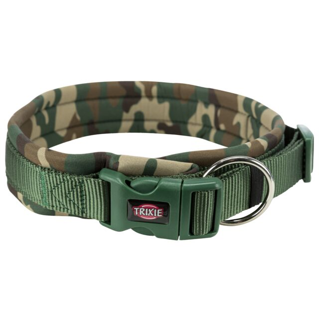 Ogrlica premium S M 35 42 cm/15mm kamuflažna
