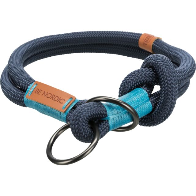 Ogrlica be nordic S 35cm/6mm plavo/teget