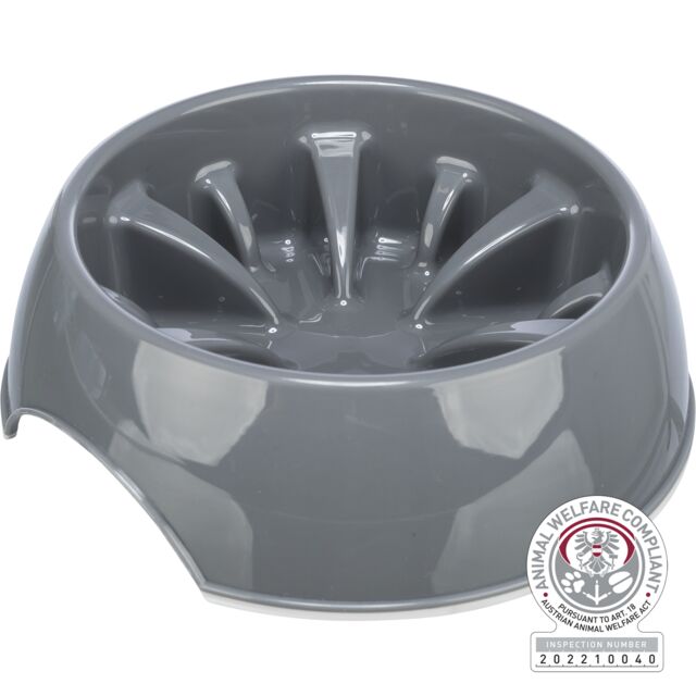 Činija za halapljive pse tpr 1 4l/25 cm