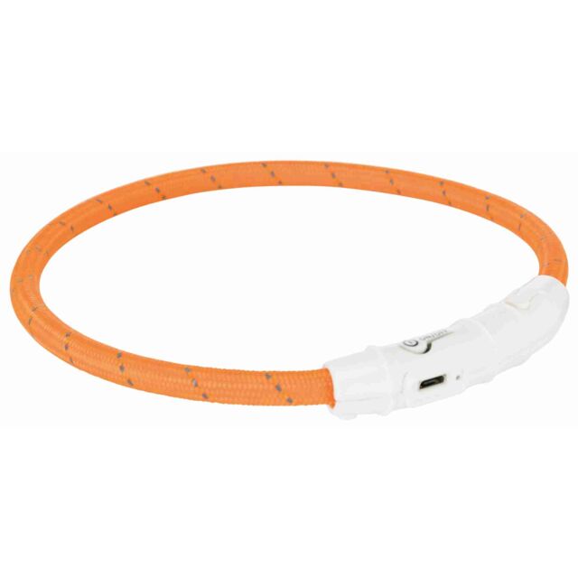 Svetleća ogrlica USB XS-s 35cm/7mm narandzasta