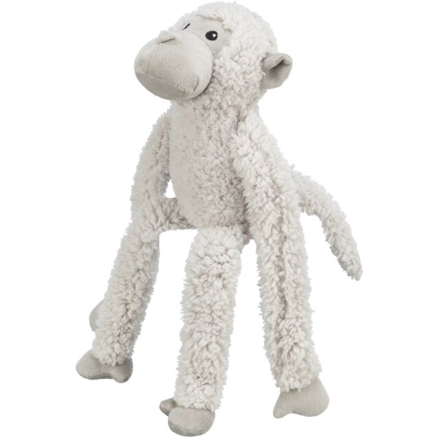 Majmun plišani beli sa zvukom be eco 40cm