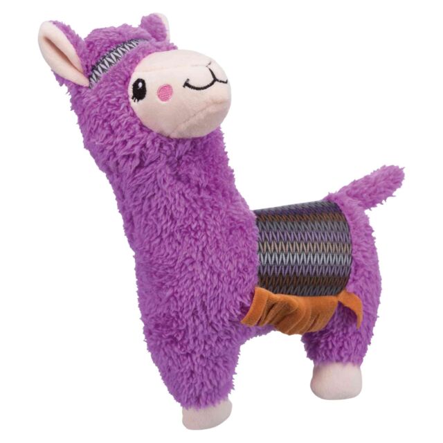 Lama pliš 31cm sa zvukom ljubičasta