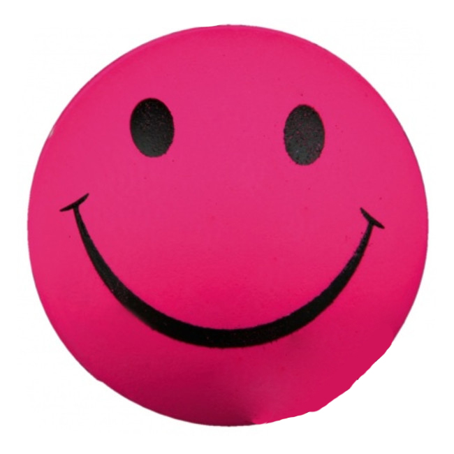 Lopta smiley penasta guma 6cm