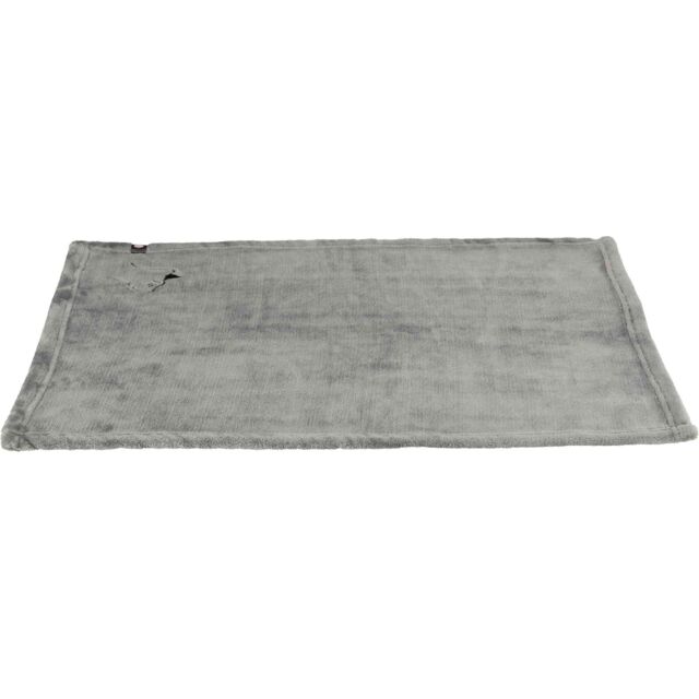 Ćebe nilay sa macom pliš 90x70cm sivi