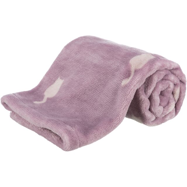Ćebe lilly pliš 70x50cm bordo