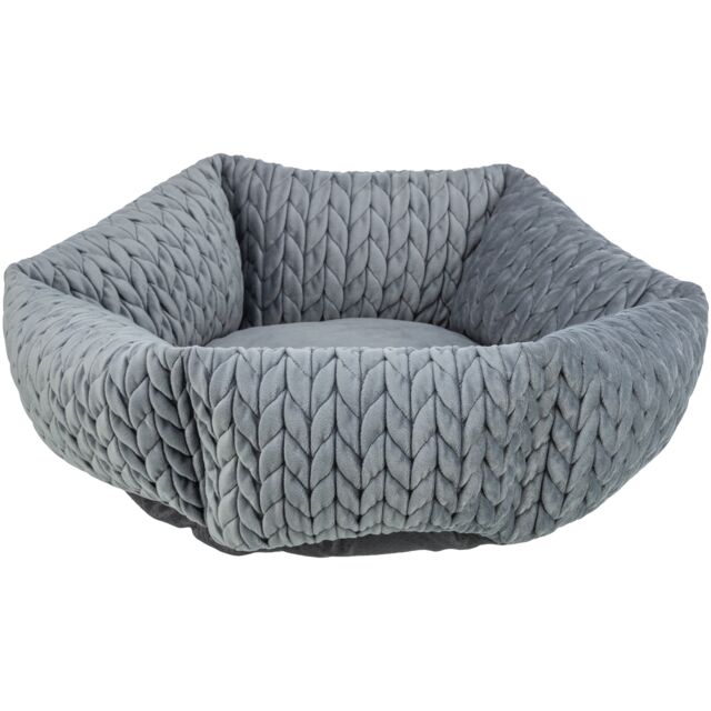 Krevet livia okrugli 50cm sivi