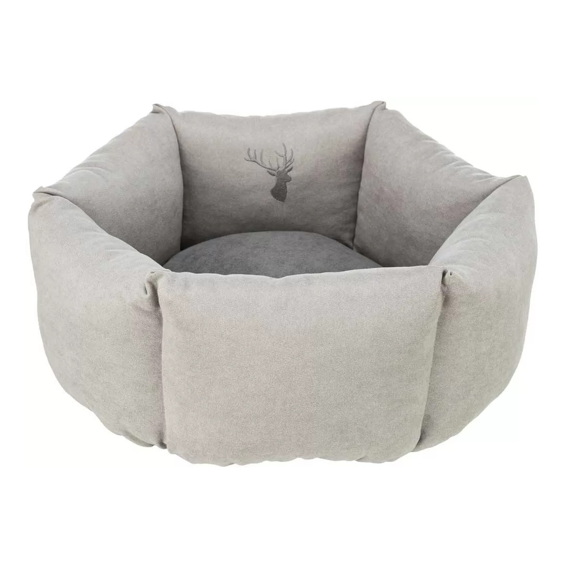 Krevet leni okrugli 55cm pesak boja
