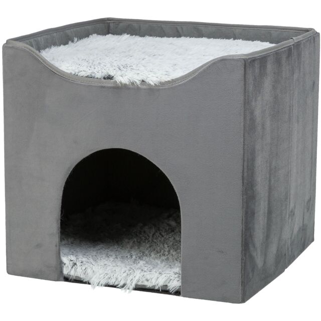 Kućica harvey 38 × 38 × 38 cm sivo do 10 kg