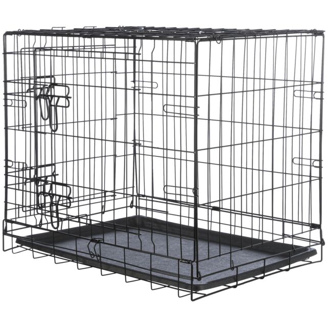 Žičani kavez S 64x54x48cm crni