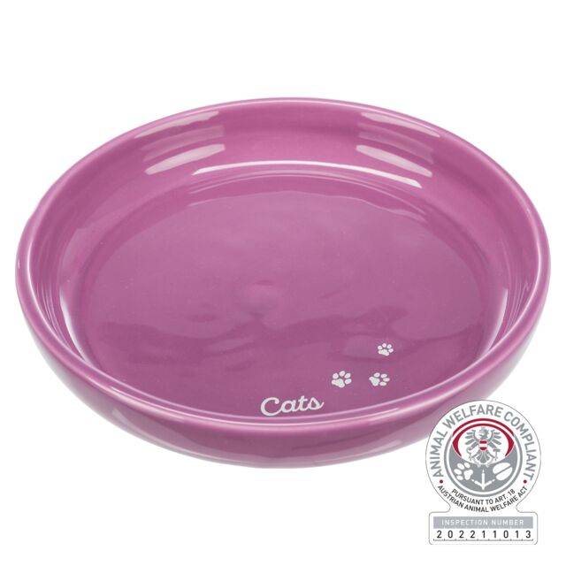 Keramička činija za mačke XXL 0.35l 18cm različite boje