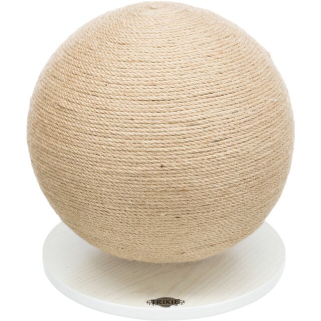 Grebalica lopta od jute i drveta 29x31 cm