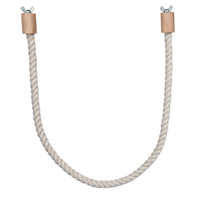 Igračka za papagaje ljuljaška od kanapa 66cm/14mm