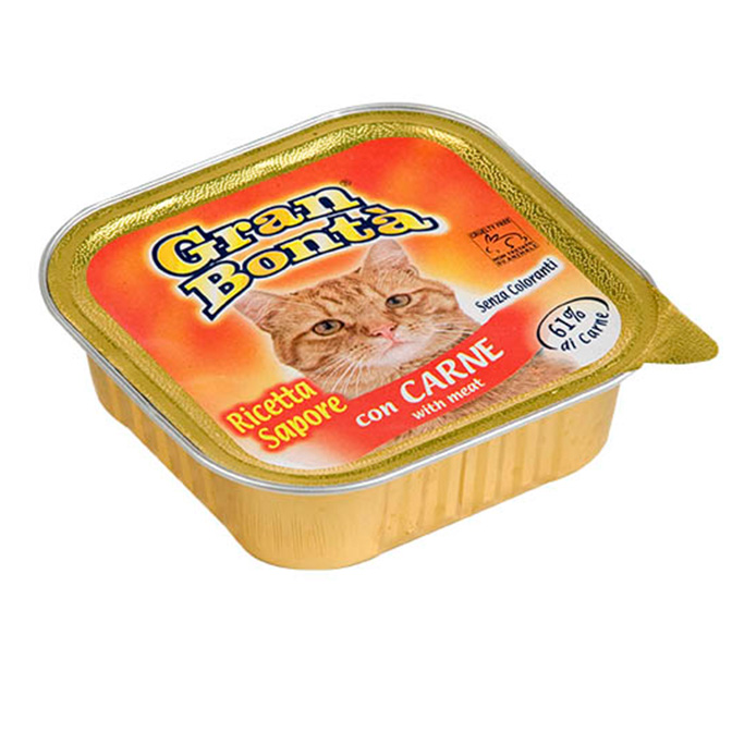 Gran Bonta pašteta za mačke sa govedinom 100g