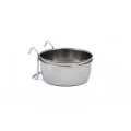 I POSUDA INOX ZA KAVEZ S DRŽAČEM 12,5cm 0,6L